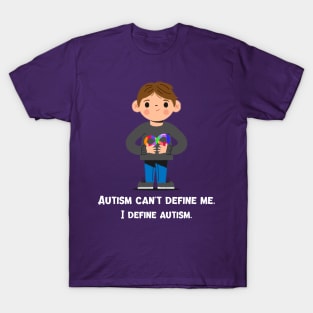 Autism Can't Define Me Neurodiversity T-Shirt